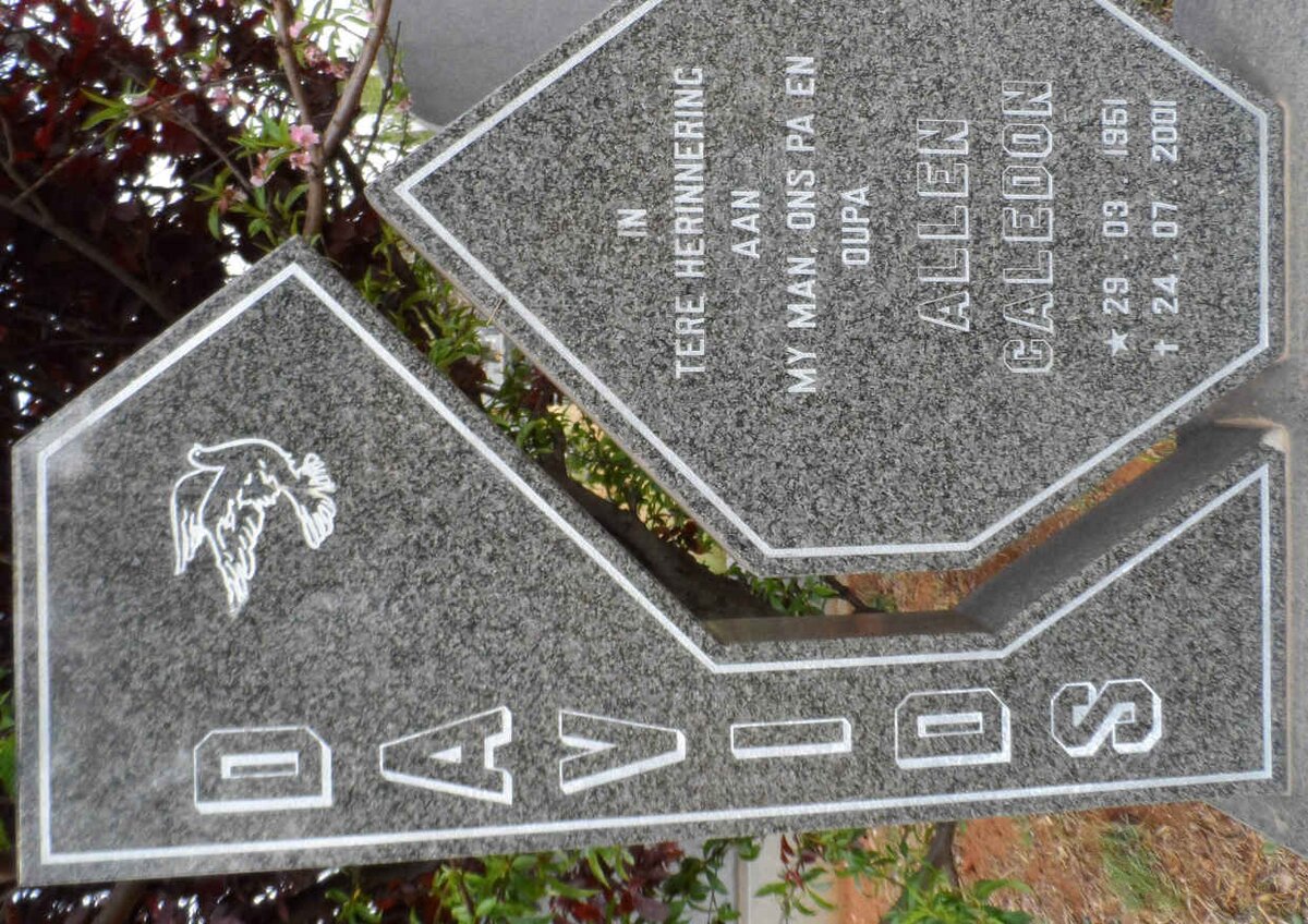 DAVIDS Allen Caledon 1951-2001