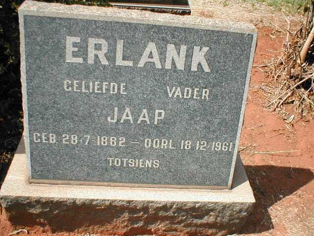 ERLANK Jaap 1882-1961