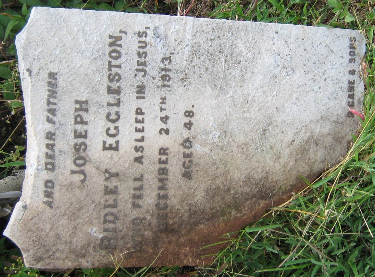 EGGLESTON Joseph Ridley -1913