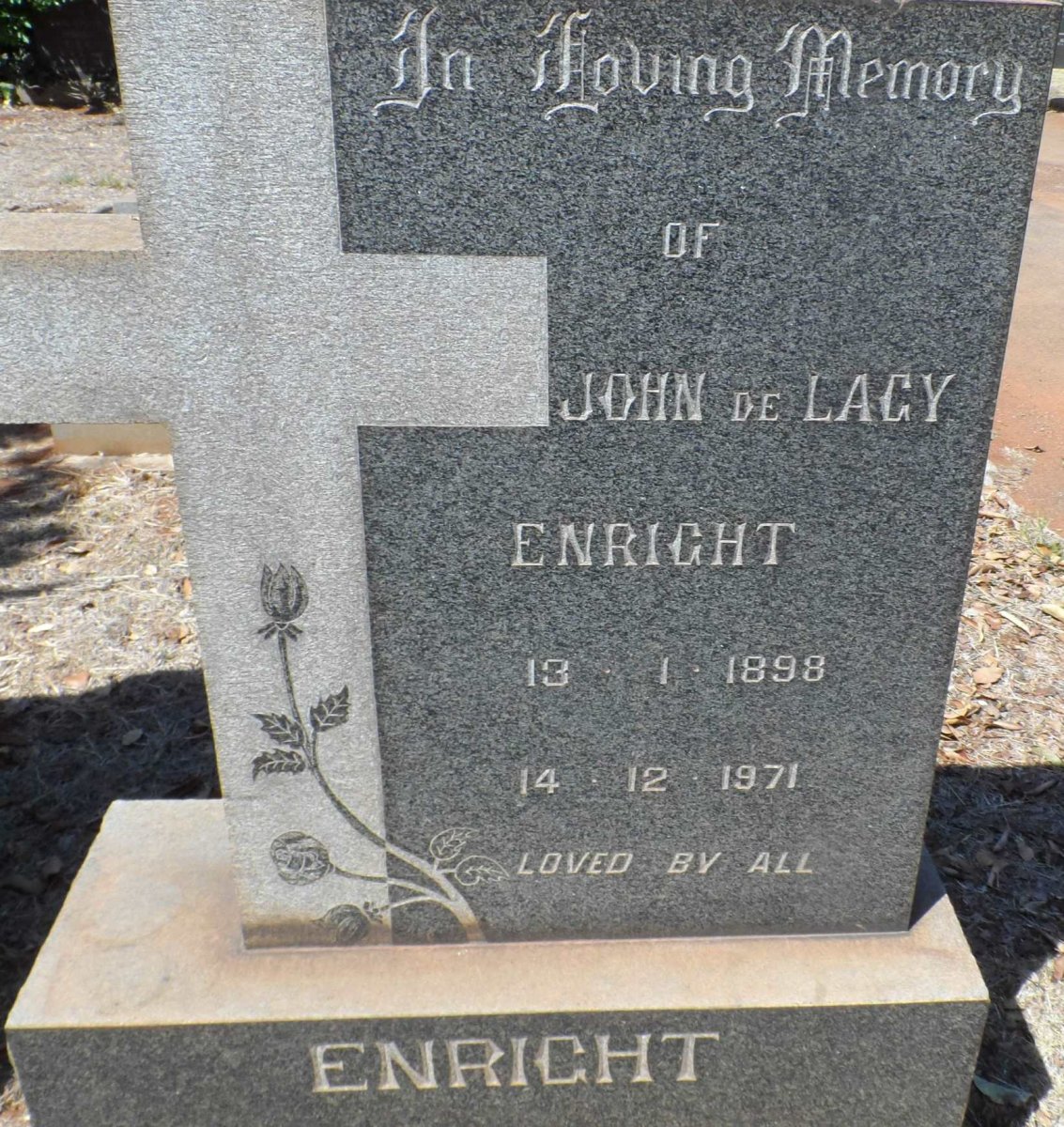 ENRIGHT John De Lacy 1898-1971