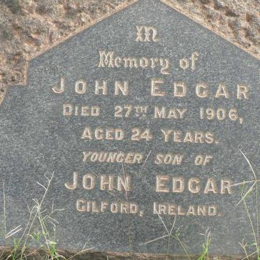 EDGAR John -1906