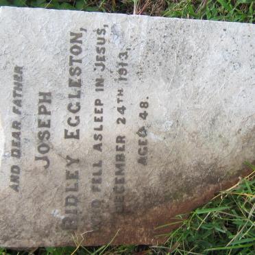 EGGLESTON Joseph Ridley -1913