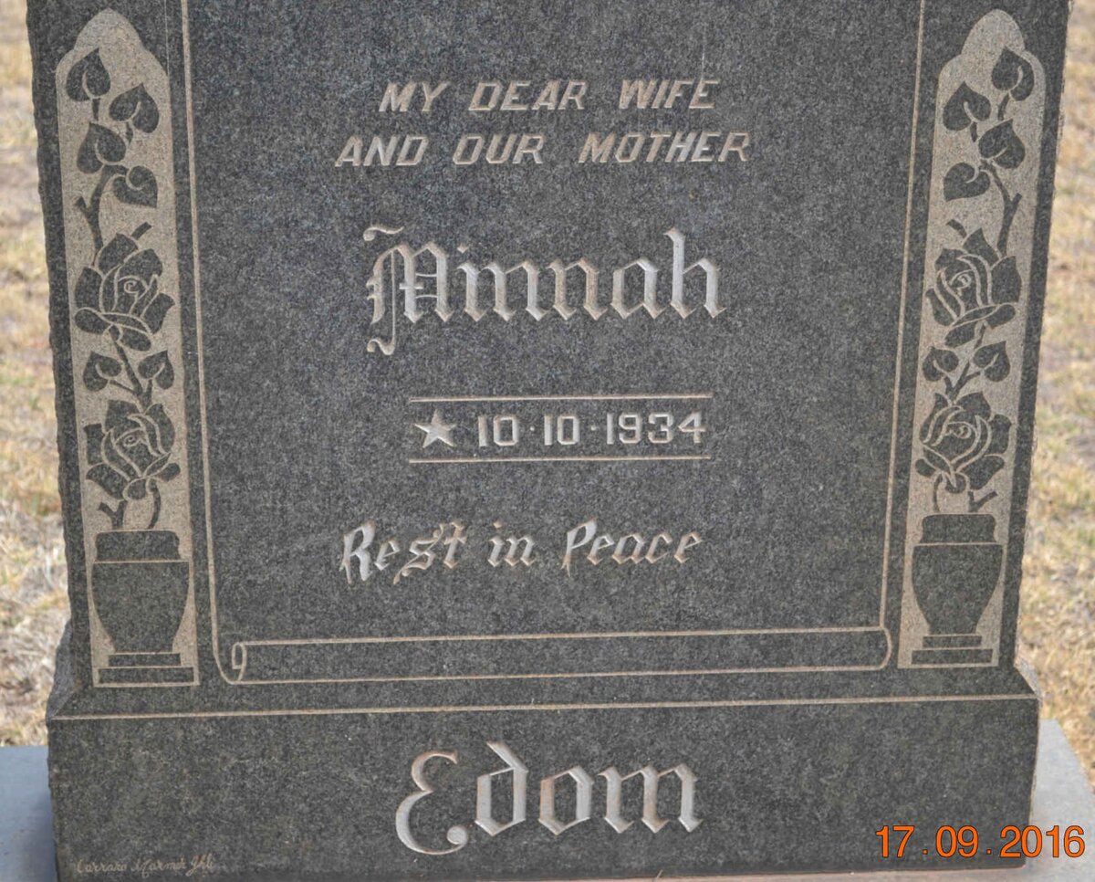 EDOM Minnah 1934-