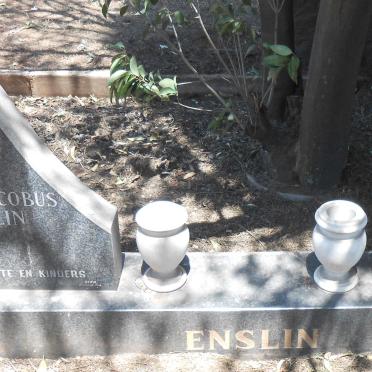ENSLIN Willem Jacobus Smit 1896-1974 &amp; Hendrina Magdalena 1903-1981