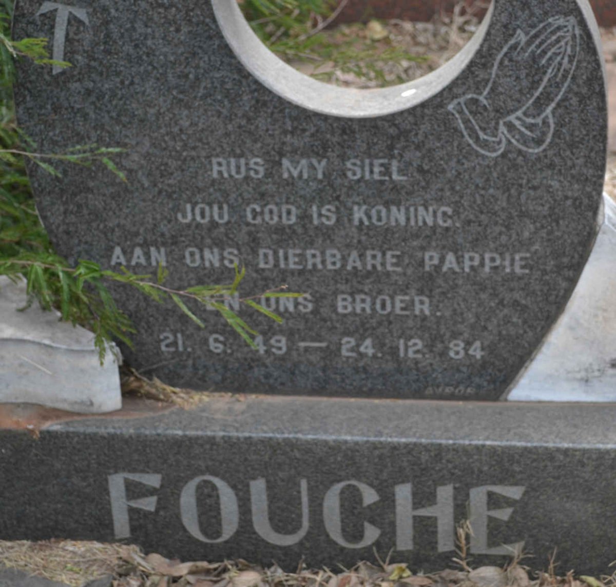 FOUCHE Lourens Antonie 1949-1984