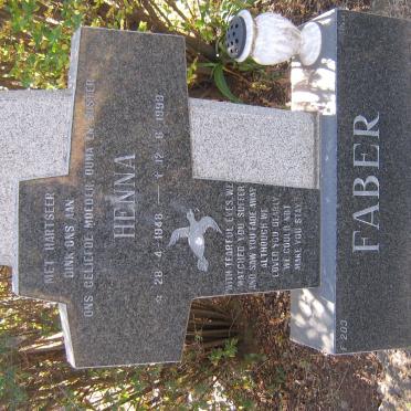 FABER Henna 1948-1999