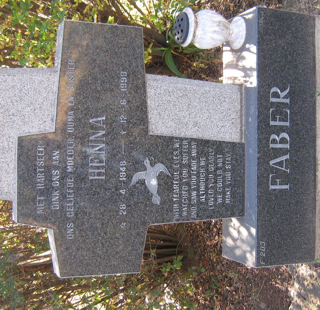 FABER Henna 1948-1999