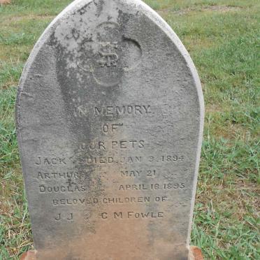 FOWLE Jack -1894 :: FOWLE Arthur :: FOWLE Douglas -1895
