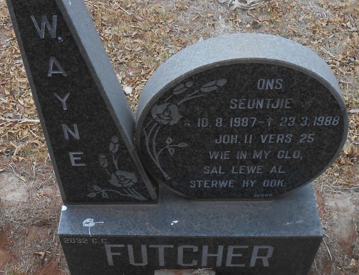 FUTCHER Wayne 1987-1988