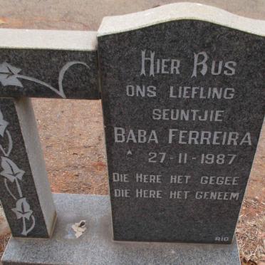 FERREIRA Baba-1987