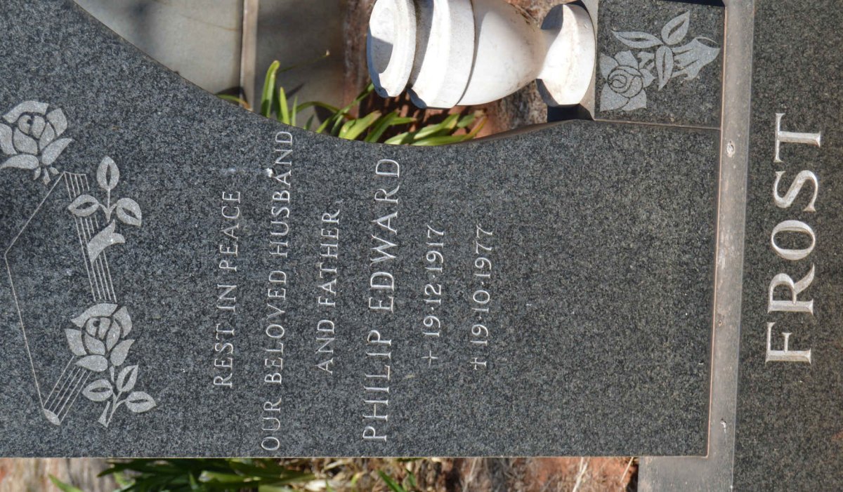 FROST Philip Edward 1917-1977