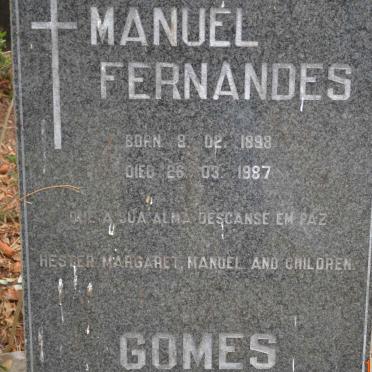 GOMES Manuel Fernandes 1898-1987
