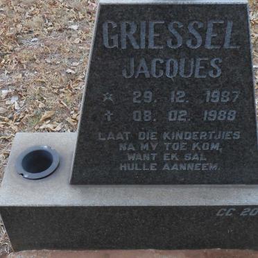GRIESSEL Jacques 1987-1988