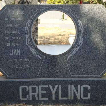 GREYLING Jan 1930-1984