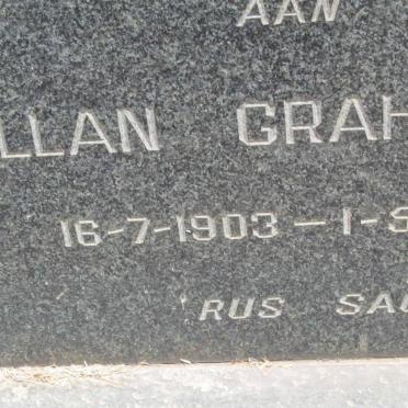 GRAHAM Allan 1903-1964