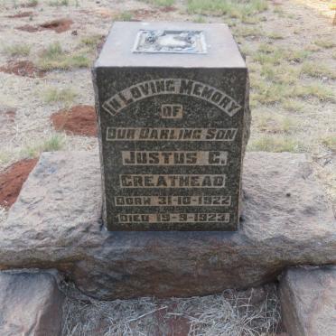 GREATHEAD Justus G. 1922-1923