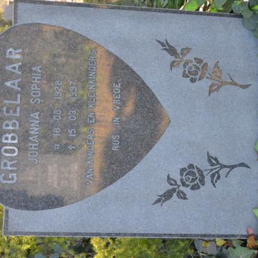 GROBBELAAR Johanna Sophia 1928-1997