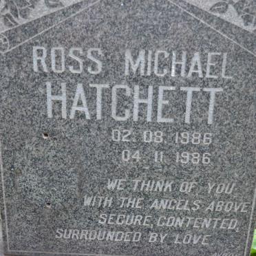 HATCHETT Ross Michael 1986-1986