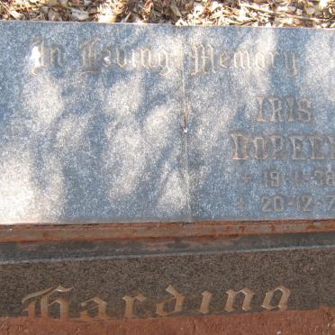 HARDING Iris Doreen 1938-1974