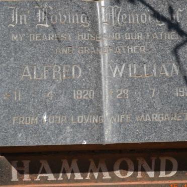 HAMMOND Alfred William 1920-1980