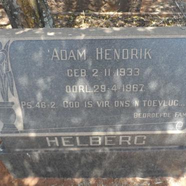HELBERG Adam Hendrik 1933-1967