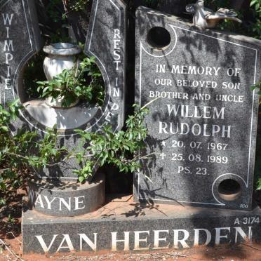 HEERDEN Willem Rudolph, van 1967-1989