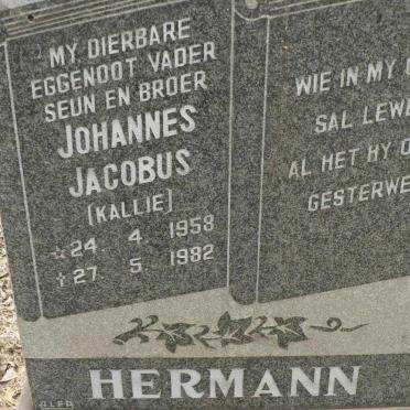 HERMANN Johannes Jacobus 1958-1982