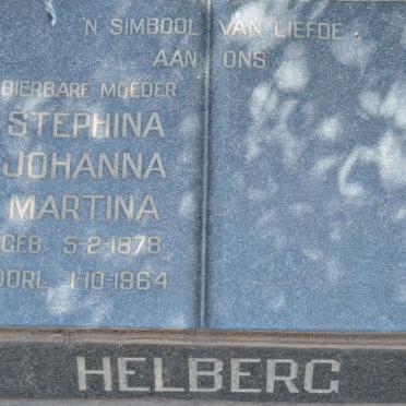 HELBERG Stephina Johanna Martina 1878-1964