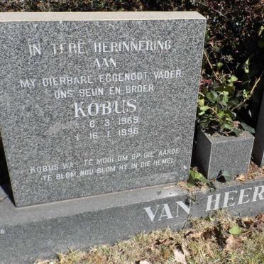 HEERDEN Kobus, van 1969-1996
