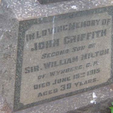 HILTON John Griffith -1915