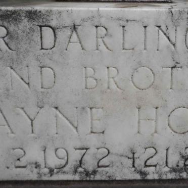 HOOLE Wayne 1972-1972