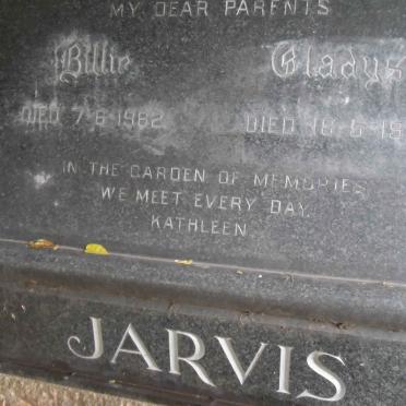 JARVIS Billie -1962 &amp; Gladys -1979