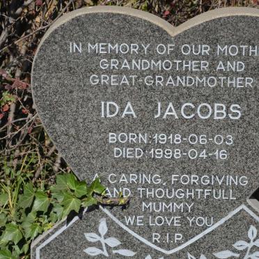 JACOBS Ida 1918-1998