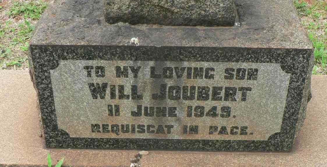 JOUBERT Will -1949