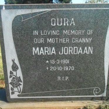 JORDAAN Maria 1901-1970