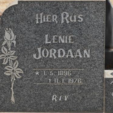 JORDAAN Lenie 1896-1976