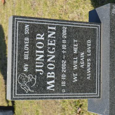 KHOZA Junior Mbongeni 2002-2002