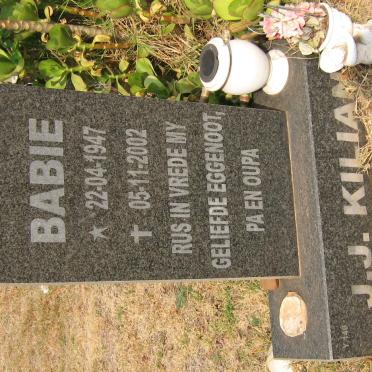 KILLIAN J.J. 1947-2002