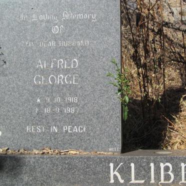 KLIBBE Alfred George 1918-1987