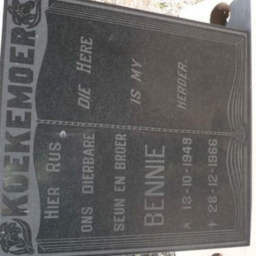 KOEKEMOER Bennie 1949-1966