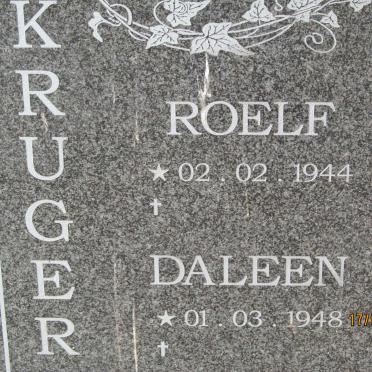 KRUGER Roelf 1944- &amp; Daleen 1948-