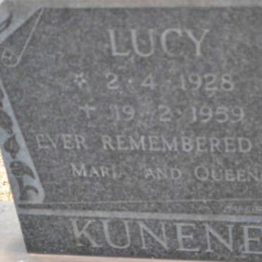 KUNENE Lucy 1928-1959