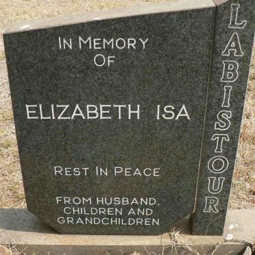 LABISTOUR Elizabeth Isa