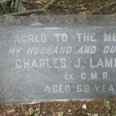 LAMBRECHS Charles J.