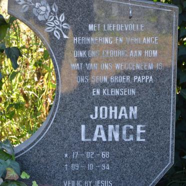 LANGE Johan 1968-1994