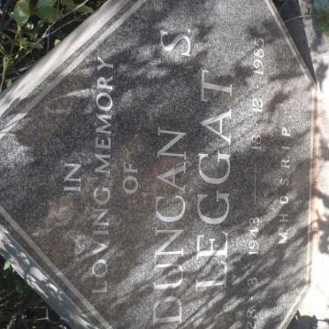 LEGGAT Duncan S. 1943-1985