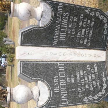 LINDERFELDT Henry 1892-1966 :: BILLINGS Norman Alfred 1929-1982