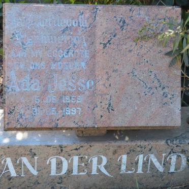 LINDEN Ada Jesse, van der 1959-1997
