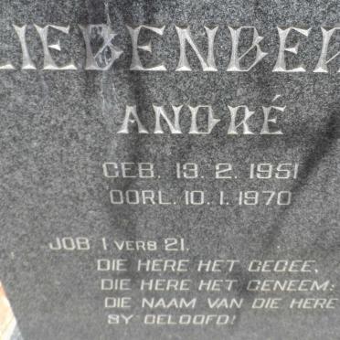 LIEBENBERG André 1951-1970