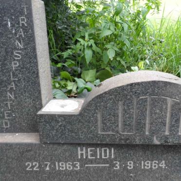 LUTTIG Heidi 1963-1964